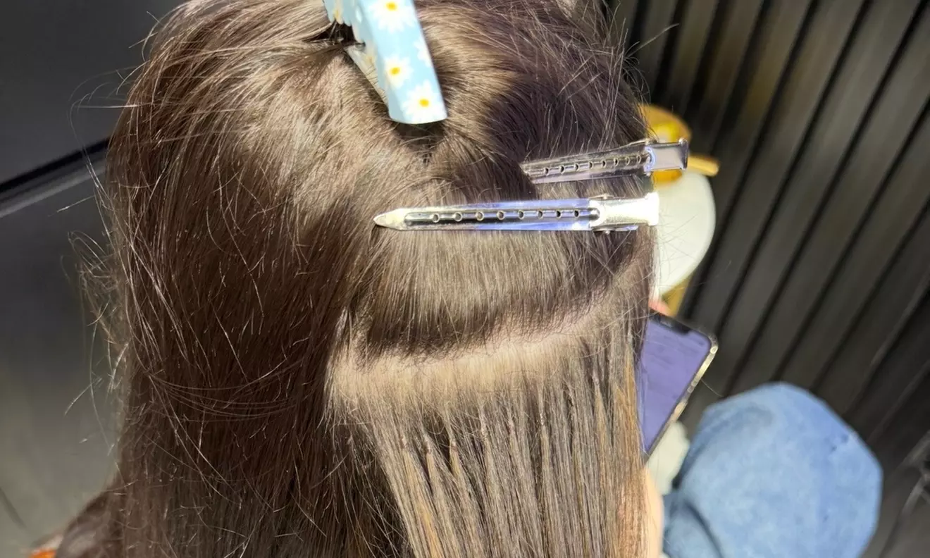 Transform Your Hair: Full-Head K-Tips Keratin Capsule Hair Extensions