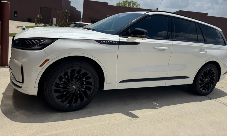 Image 4: Window tinting for cars, SUVs, and trucks with standard film