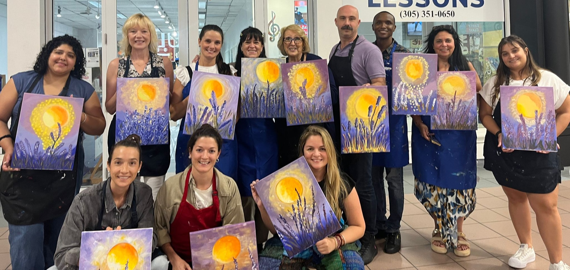 Adults-Only Painting Night with Wine – Doral Art Club
