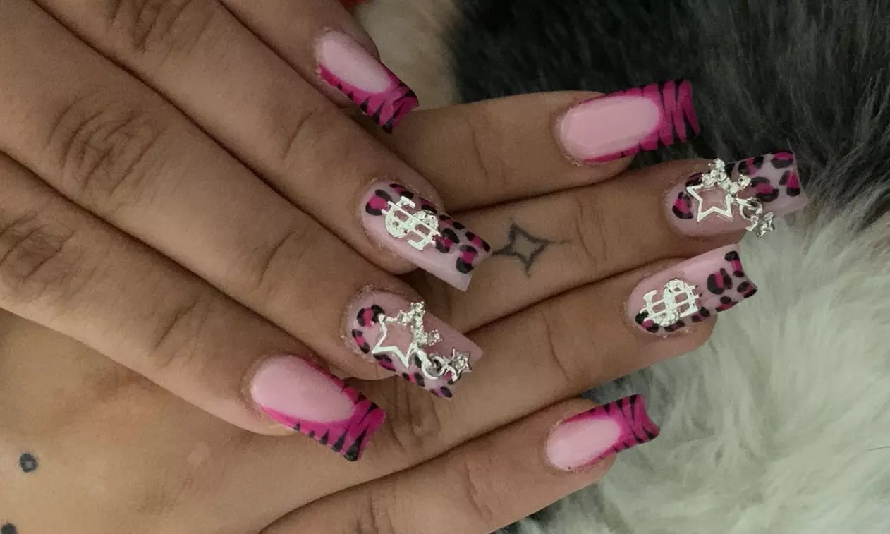 Acrylic Artistry: Full Set – Colour, Classic French, or Freestyle