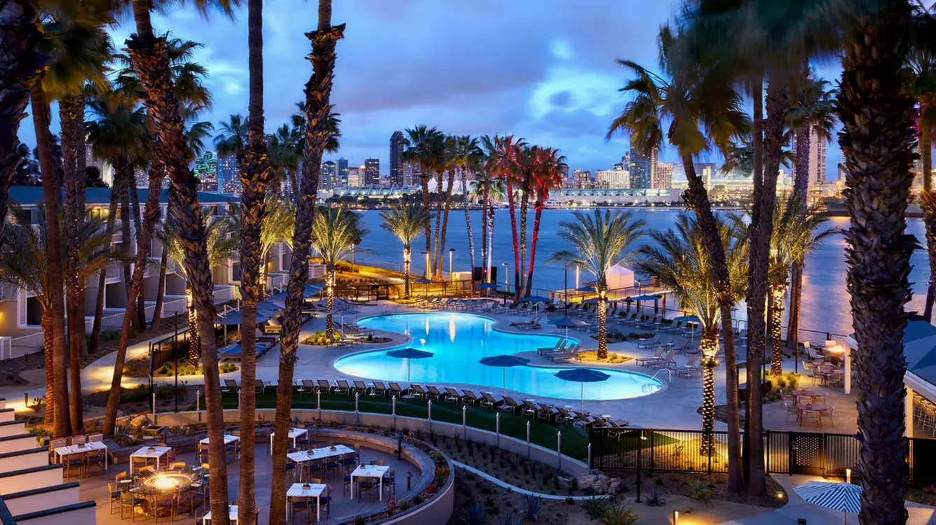 Spa & Pool Day - Swedish Massage or Facial at Coronado Island Marriott