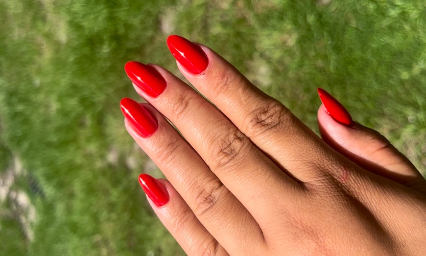 Image 1: Get Short, Medium or Long Nails in Acrylic or Semi-Permanent Polish