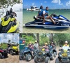 Image 1: Bumble Combo Deal: 1 Hour Jet Ski, 1 Hour ATV, 30 Mins Free Boat Ride