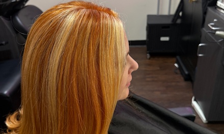 Haircut, Blowout, and Single-Process Color - The Goth Ranch