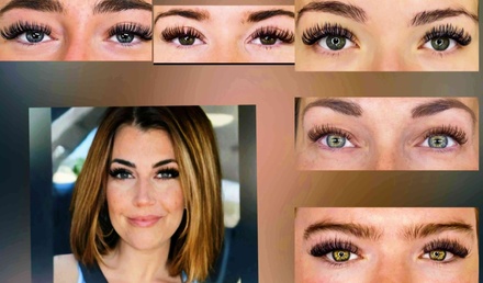 Full set of HYBRID lash extensions - Beauty Mark by Natalie