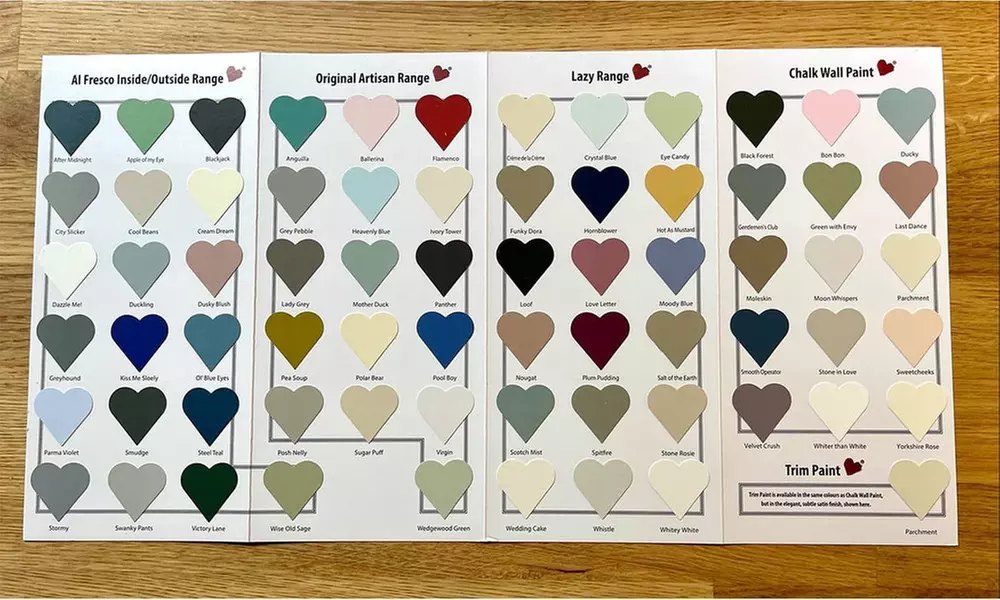 Up to 52% Off on Paint Colour Chart