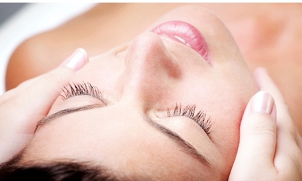 One 40-Minute Hydradermabrasion Facial with Salmon DNA Peptides or Blue Copper Serum + Oxygen and LED Therapy - PENN PLAZA SPA
