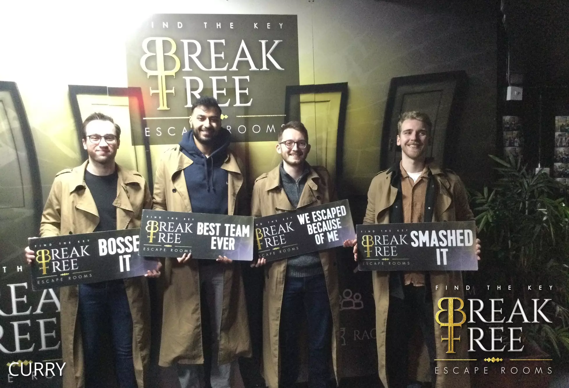 Escape Room Game for Up to Four