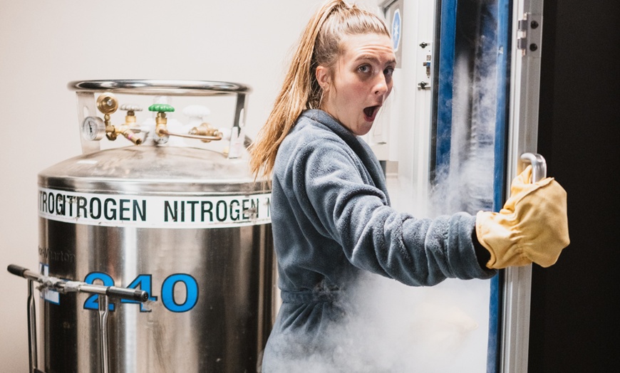 Image 3: Up to Five Cryotherapy Sessions for Wellness Energy & Pain Relief