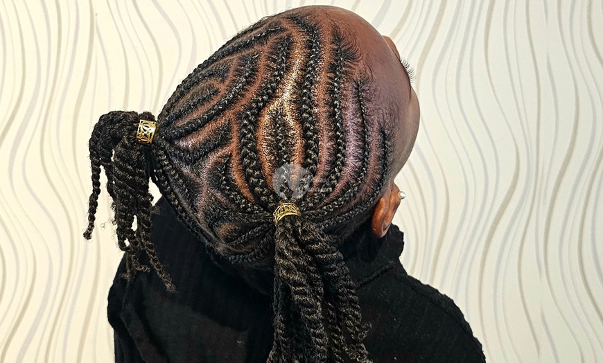 Image 2: Coiffure locks, tresses collées, tissage, perruque ou braid