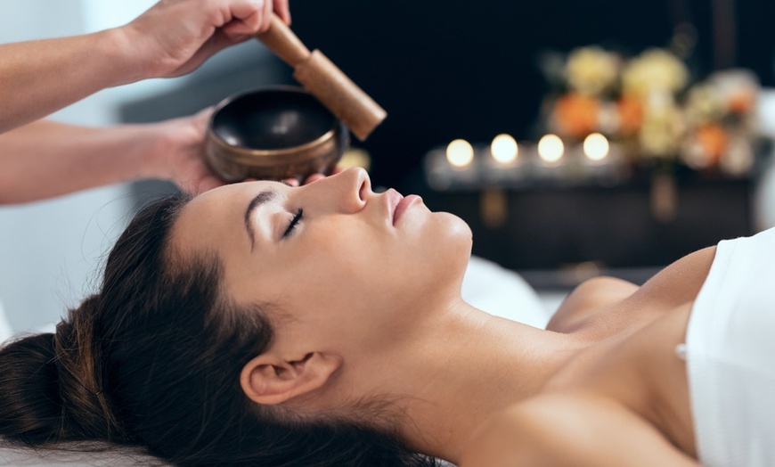 Image 1: Unlock Healing: Reiki, Crystal Chakra Healing or Head Massage