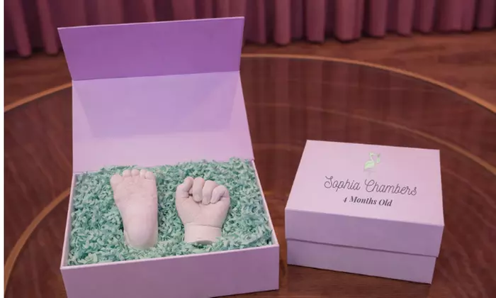 Preserve Baby's Tiny Hands or Feet with a Custom Casting Keepsake