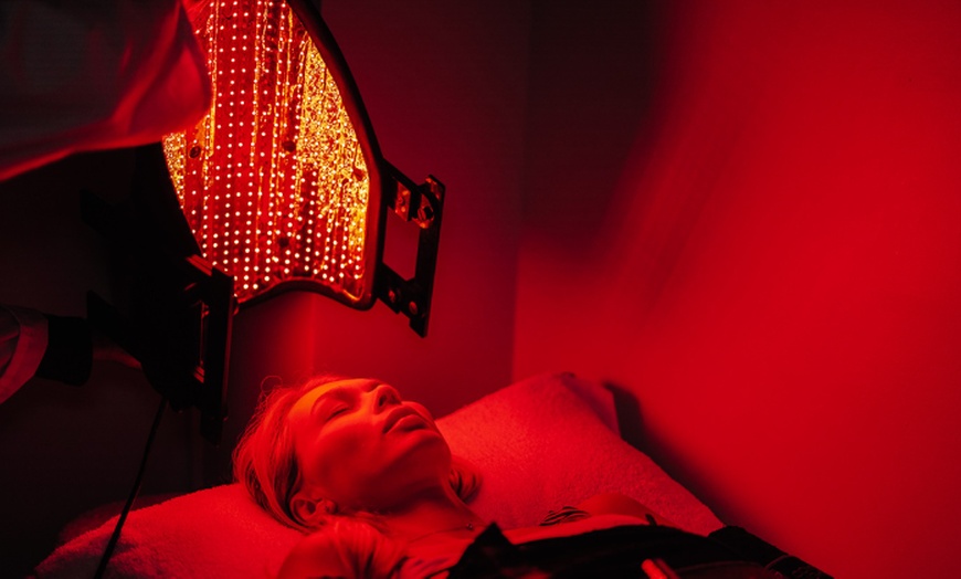 Image 4: Get One or Three 30 Minute Red Light Facial Treatments