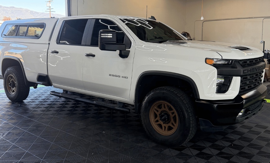 Image 5: Window Trim Blackout, Ceramic Coating– Gloss, Or Headlight Restoration