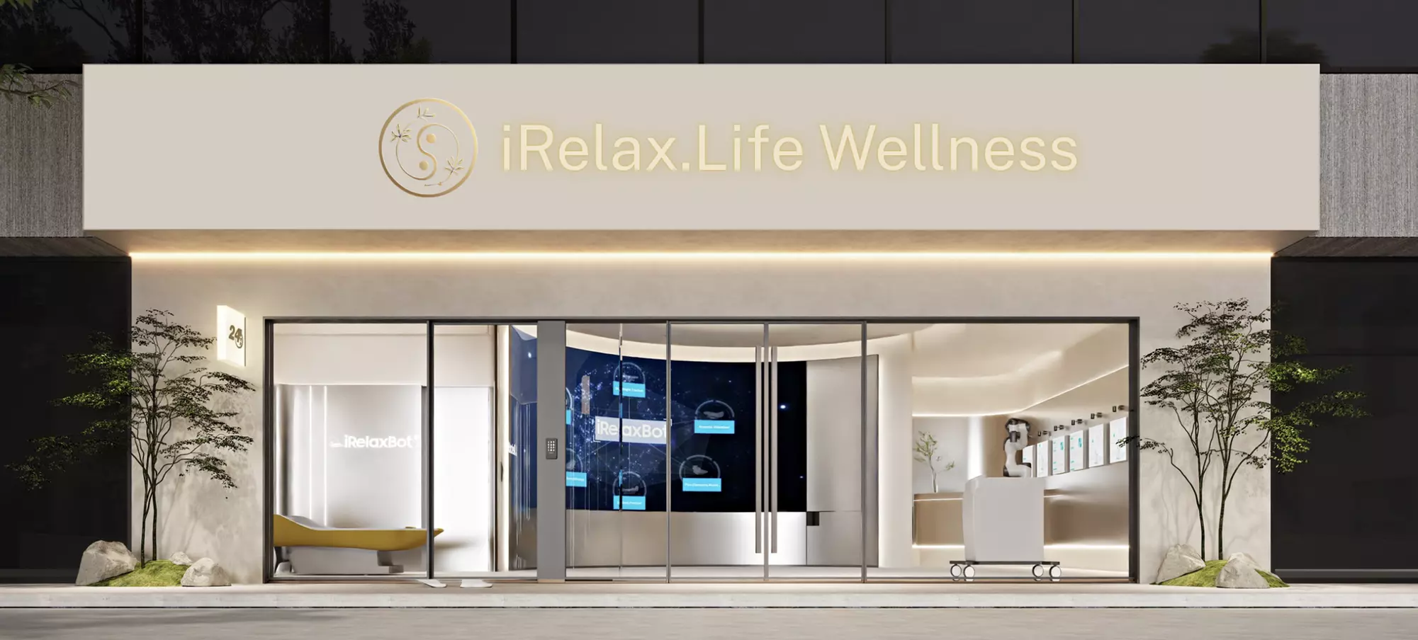Rejuvenate Your Body with 60 or 90-Minute Shiatsu with IRelax Robot