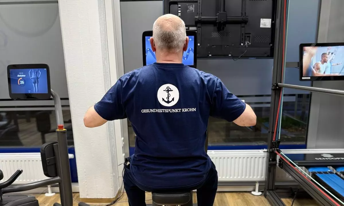 Erreiche deine Fitnessziele: 1 - 3 Monate Premium-Mitgliedschaft  für 1 Person im Gesundheitspunkt Krohn - Second Medium