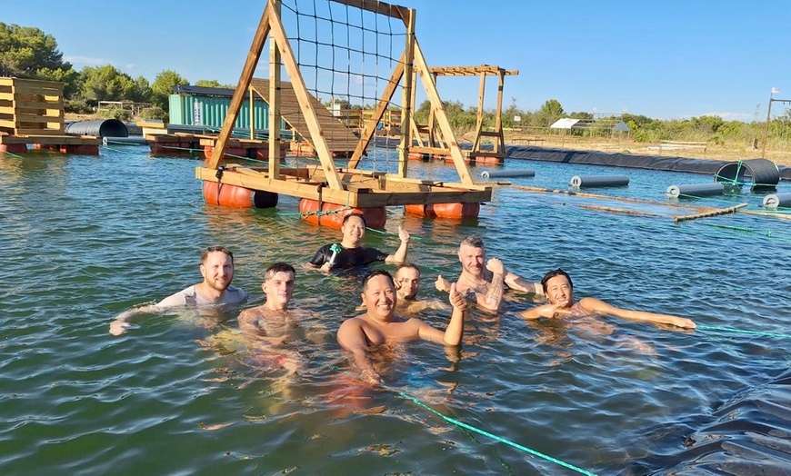 Image 3: Accès de 2h ou demi-journée au Parcours d'obstacles de la Crau Le POC