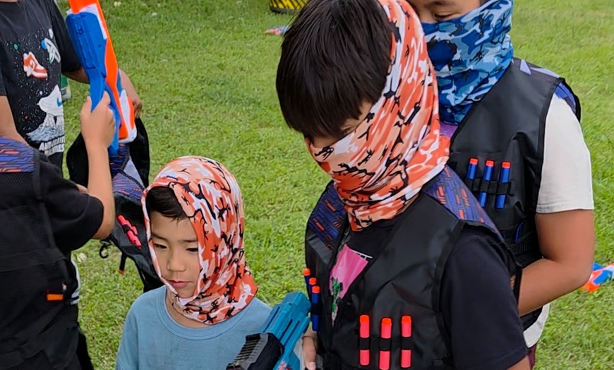 Image 10: Nerf Battle Party, Standard, or Ultimate NERF Battle Party Package 