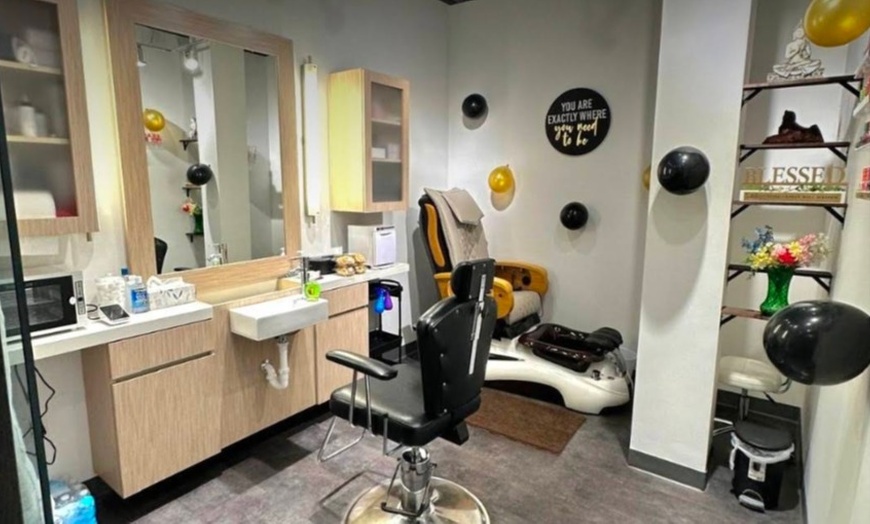 Image 3: Enhance Your Look with Basic or Gel Manicure and Pedicure Sessions