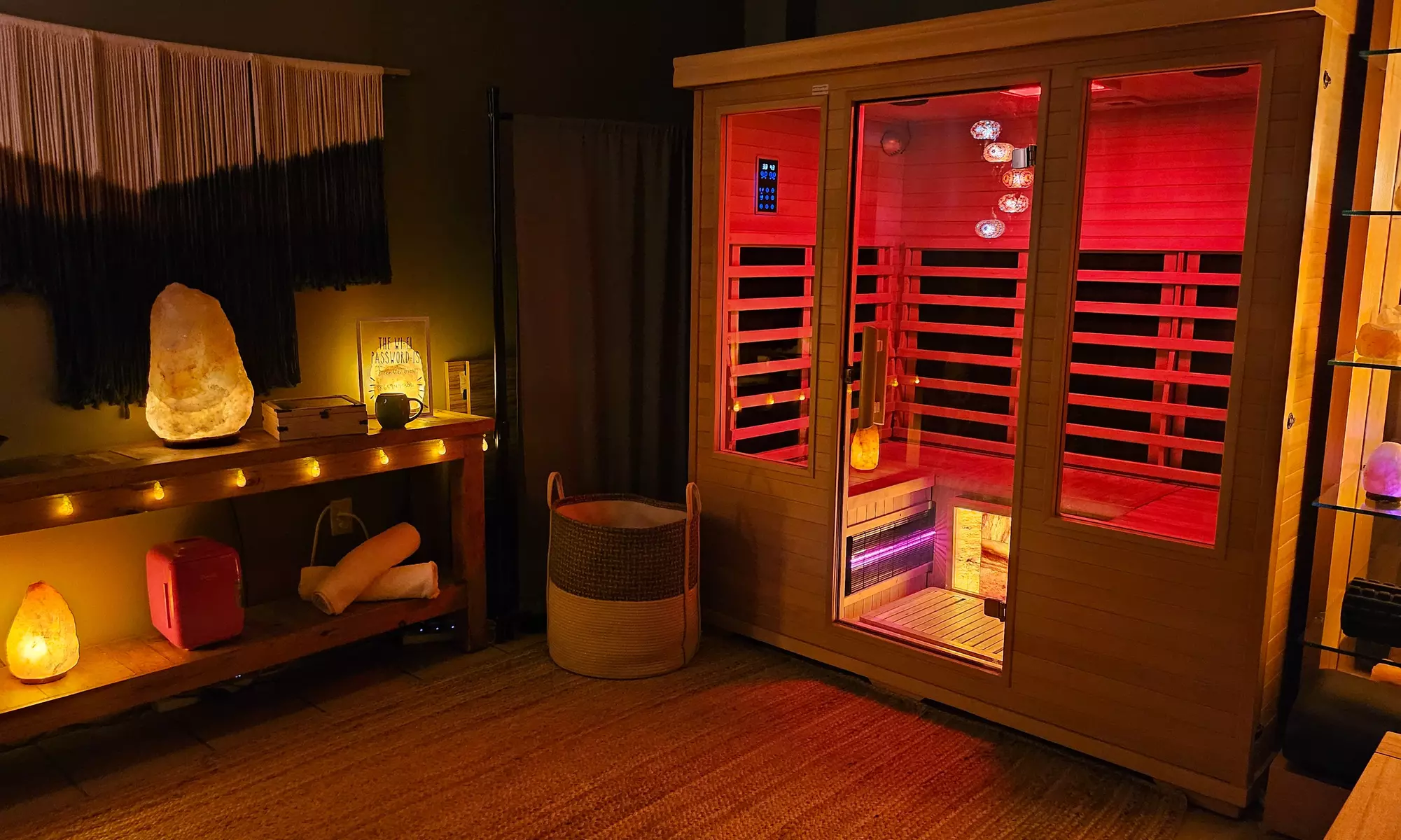 Detox & Relax: 30-Min Infrared Salt Sauna (1, 3, or 5 Sessions) 