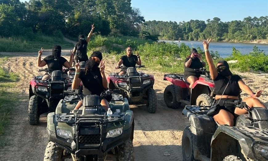 Image 3:  Get Dirty, Wild & Muddy! ATV Park Admission for 1, 2, or 4 People