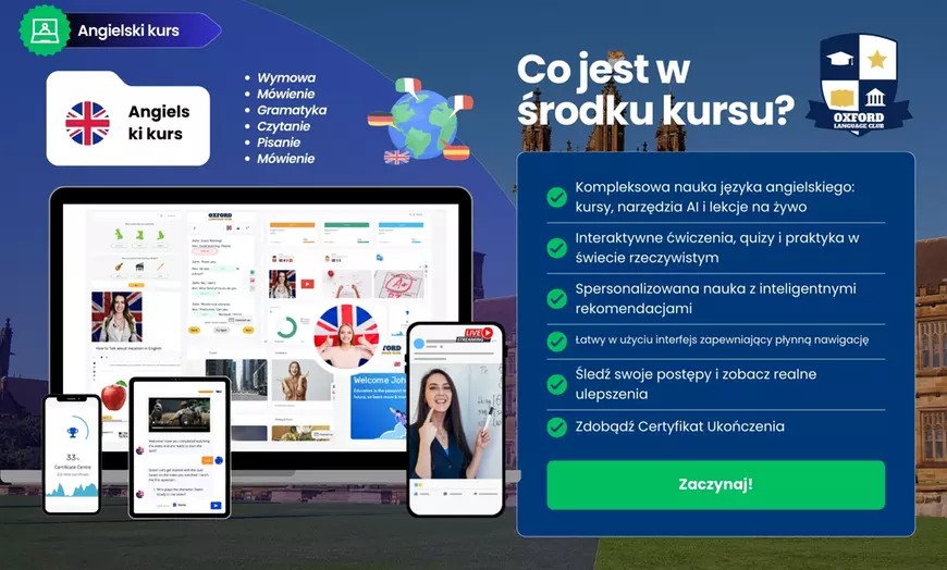 Image 7: Kursy online: jęz. angielski z native speakerem w Oxford Learning Club