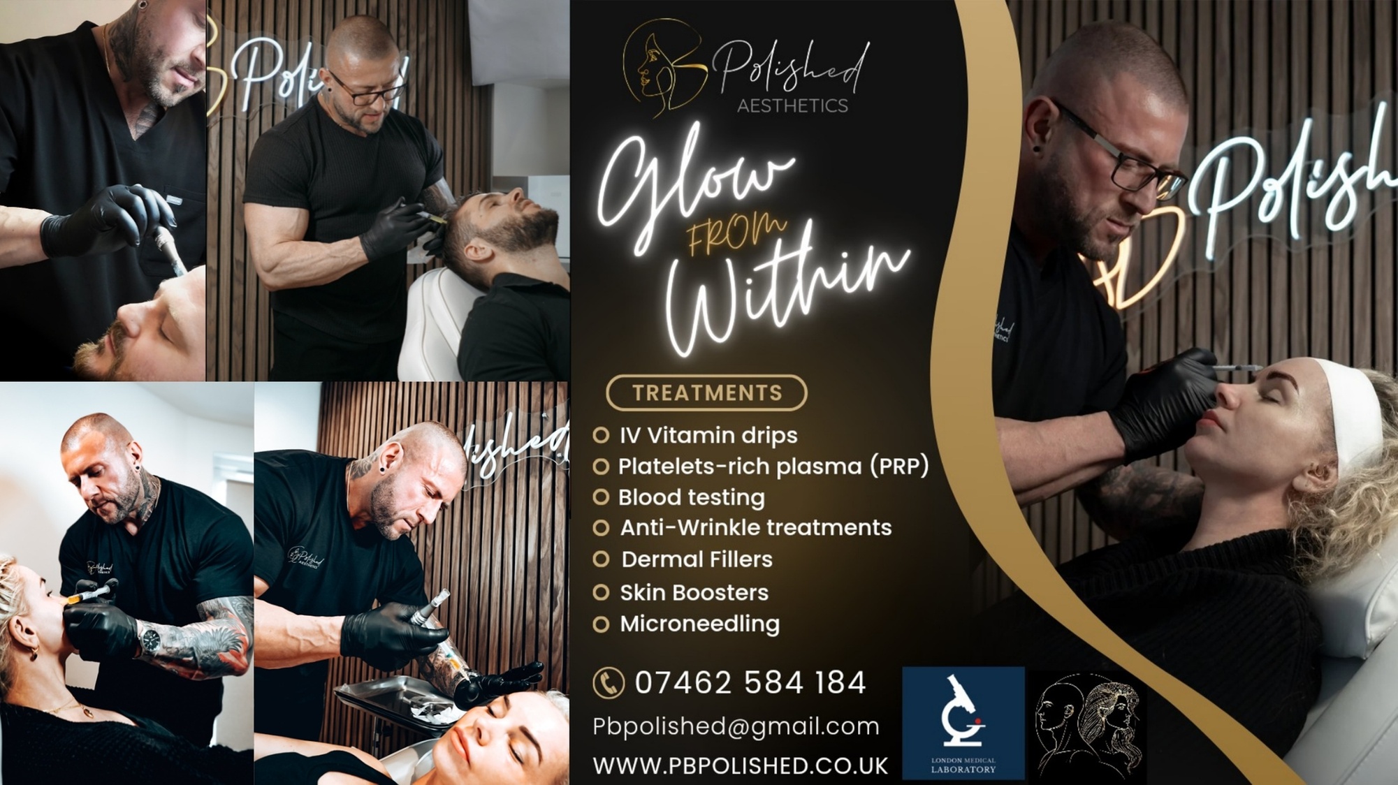 Restore & Rejuvenate with PRP Hair Loss or Face Treatments