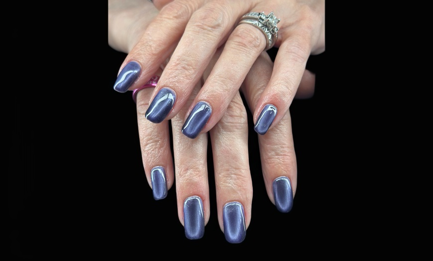 Image 9: Enjoy a Gel Manicure or Mani-Pedi with Nail Art Design