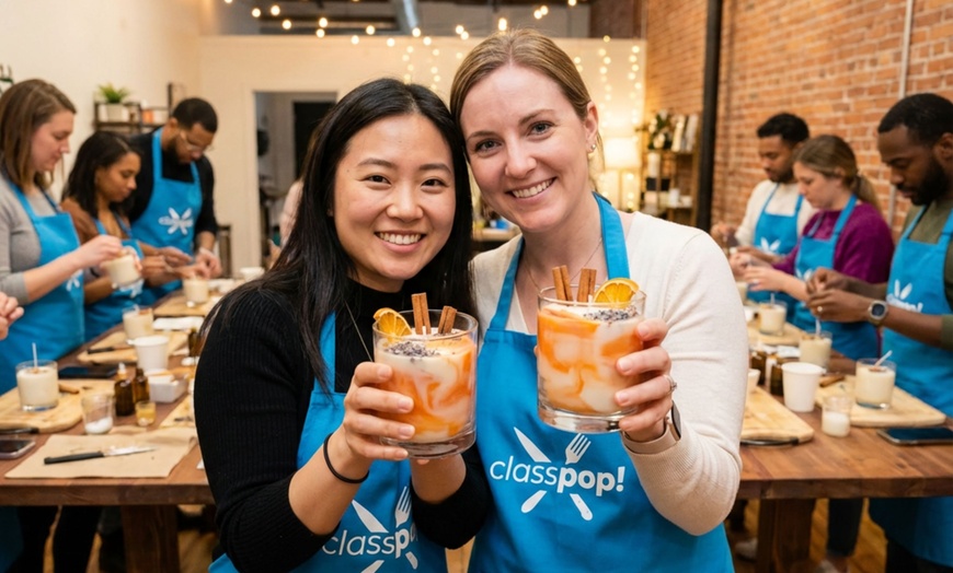 Image 2: Fun Candle Making Classes | Relaxing DIY Candle Workshops 