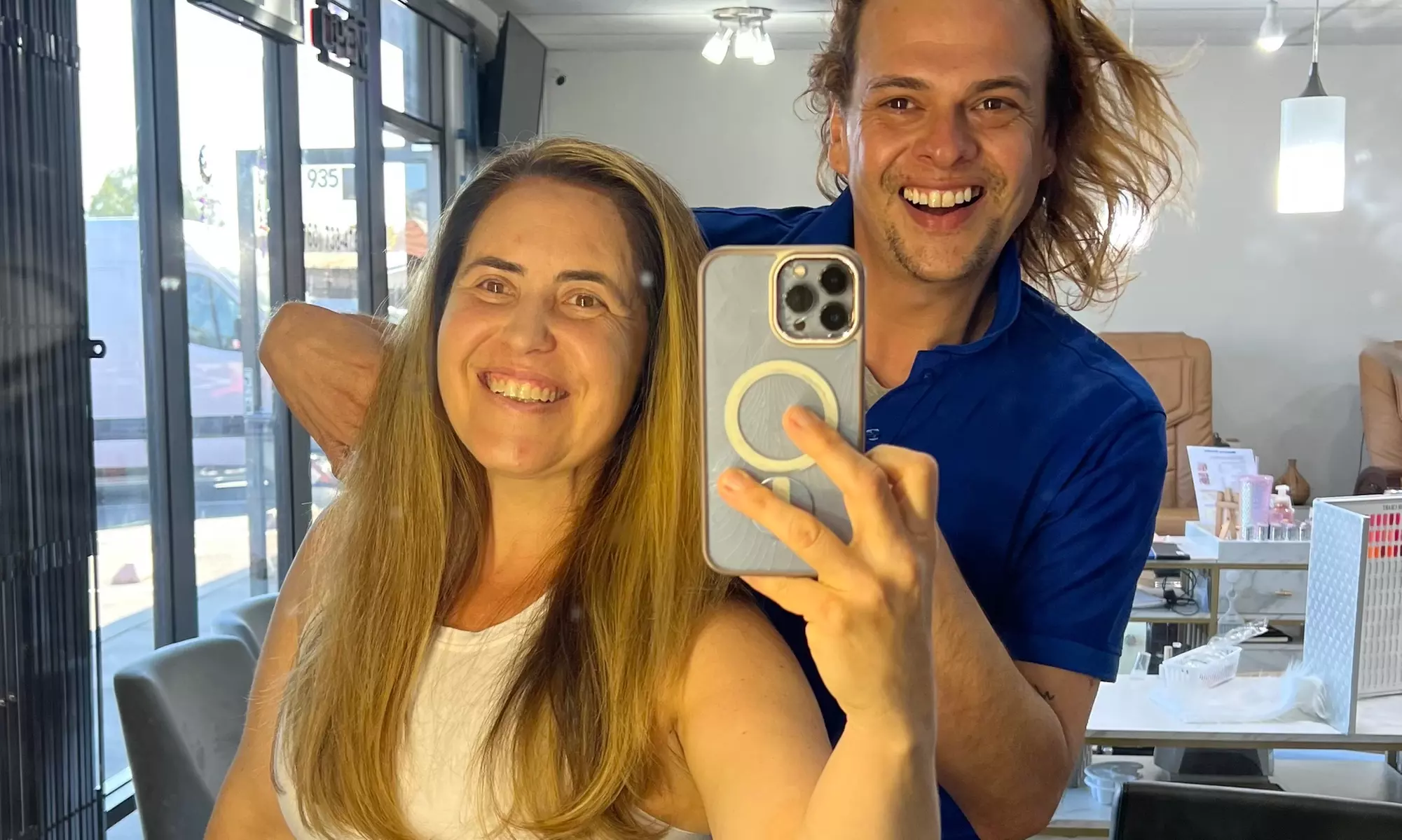 Get Stunning Results: Color Roots Retouch or Brazilian Straightening