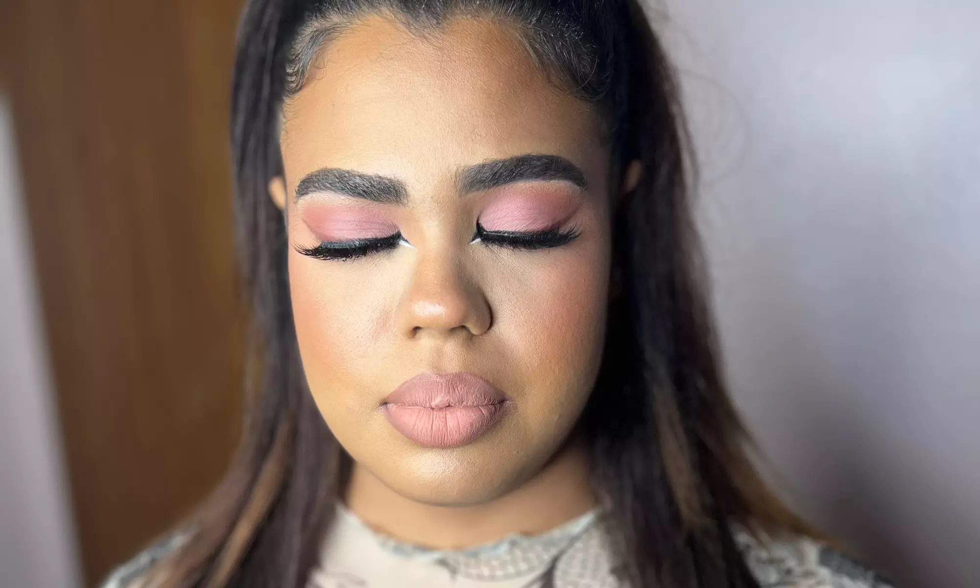 Full, Nude, or Social Glam - Full Face Makeup Application at Glam By Eli Makeup (Up to 37% Off)