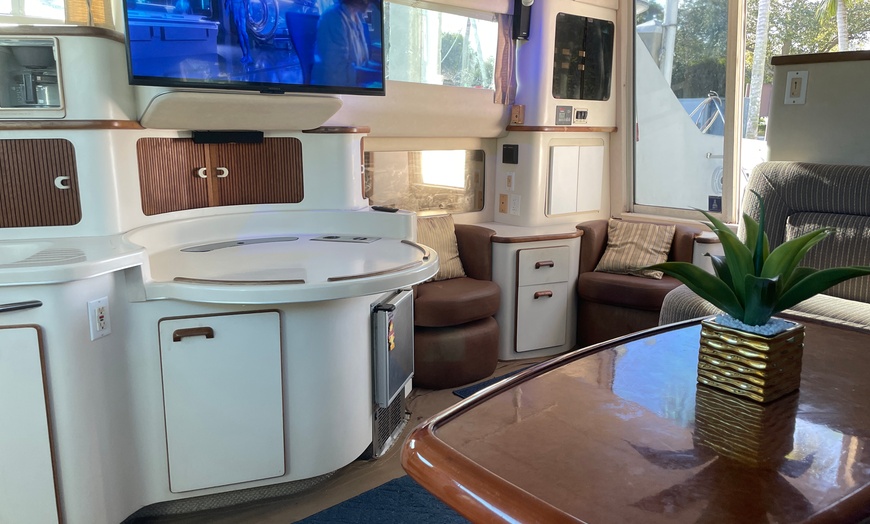 Image 3: Up to 26 % Off on Motor Boat Ride at Sea Lux Yacht Sales and Charters