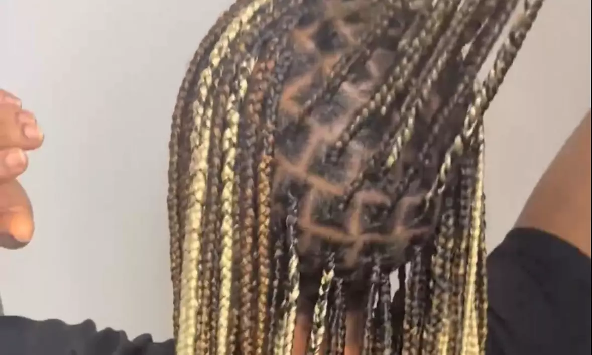 Knotless Braid Session for Small to Medium Styles at Knash Braiding (Up to 30% Off) - Second Medium