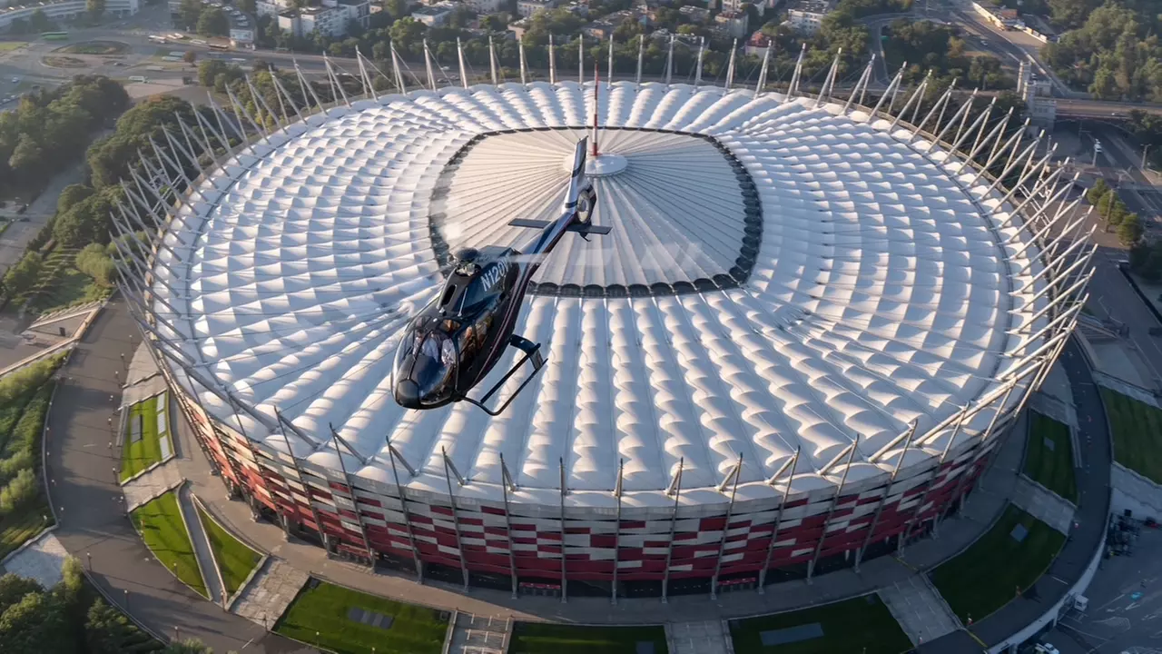 Podziwiaj piękno Warszawy podczas lotu helikopterem