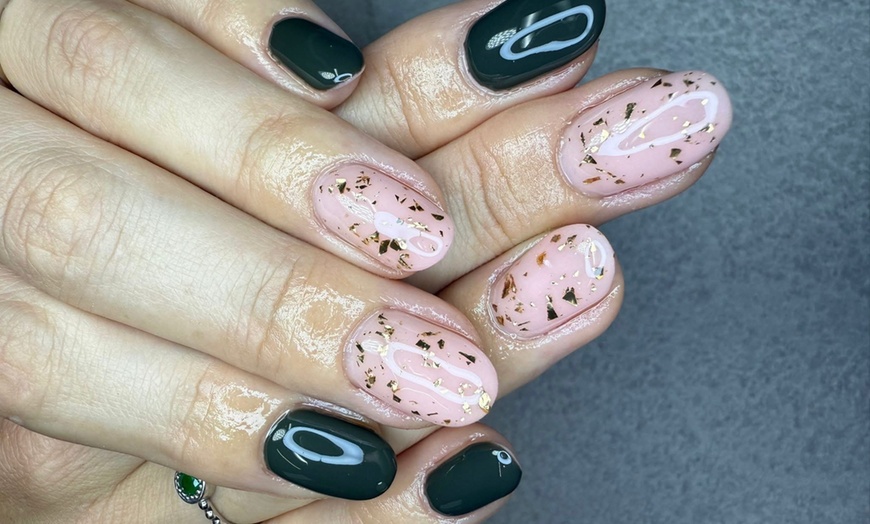 Image 4: Deluxe Gel Pedicure or Deluxe Gel Manicure with Exfoliation and More