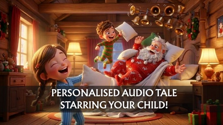 Personalized audio tale for children: “Santa's Lost Key” - MyHeroTale.co.uk