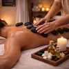 Image 1: 70-Minute Combo Massage with Oil & Hot Stones - Up to 26% Off