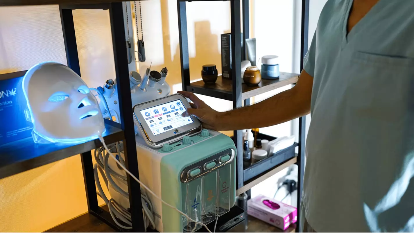 Radiance Redefined: Premium LED Light Therapy & Facial Experience