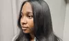 Sleek Silk Press or Silk Press with Cut for Smooth, Stylish Hair at Wellmane Beauty Up To  55% Off