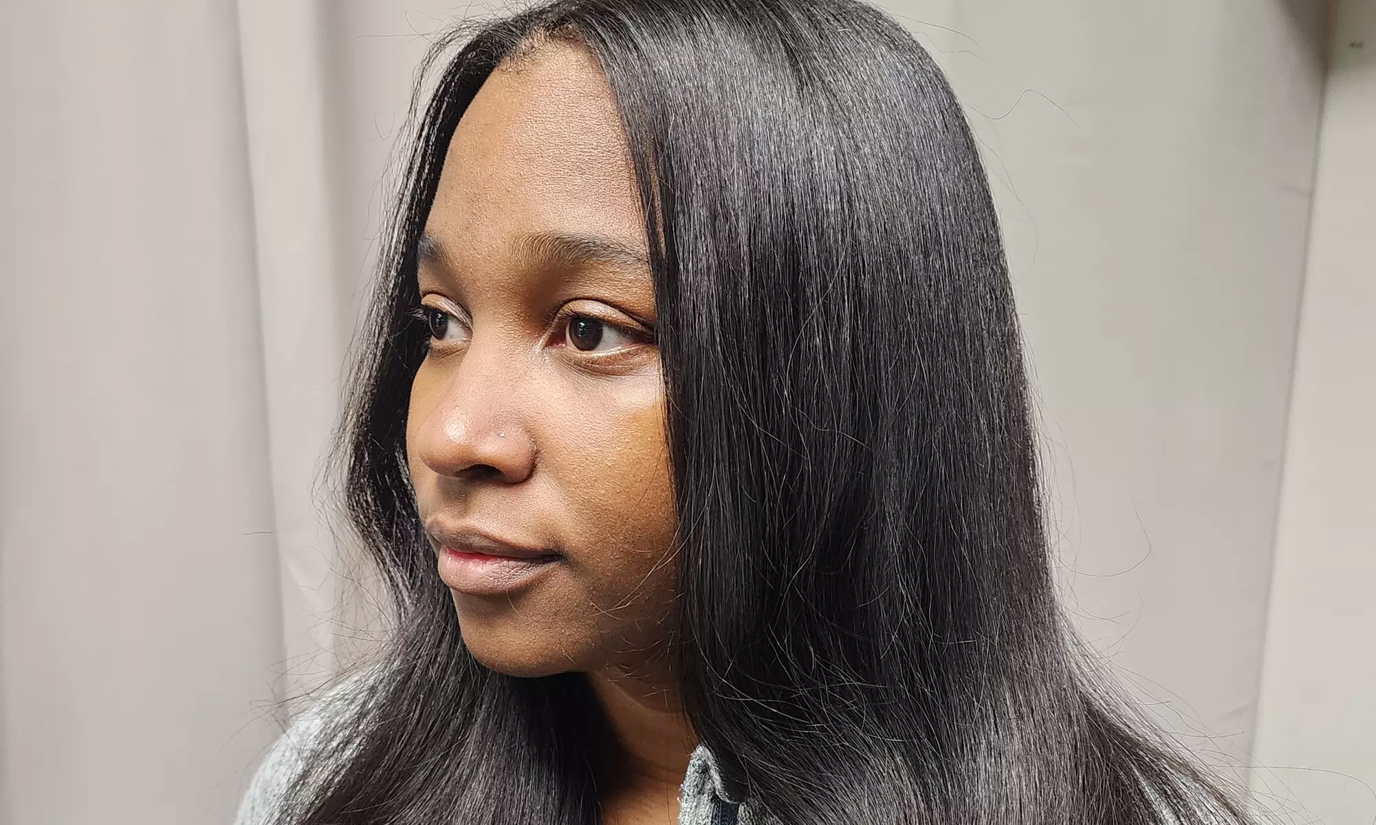 Sleek Silk Press or Silk Press with Cut for a Flawless Finish 