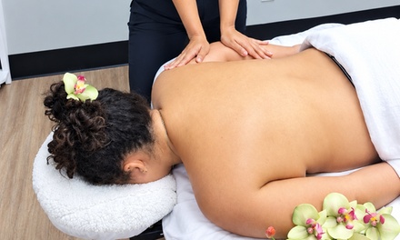 One 60-Minute Hot Stone Massage with Aromatherapy - The Art Of Touch & Ink