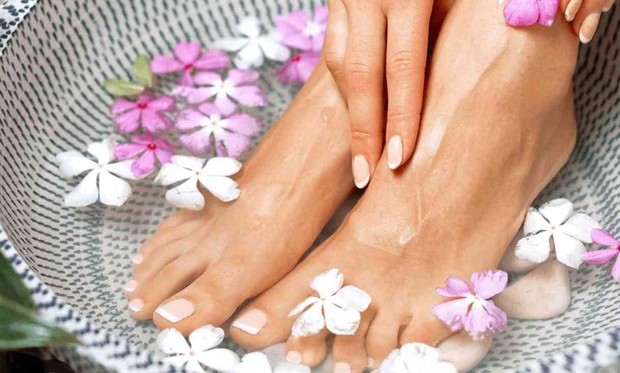Image 5: Up to 67% Off on Mani-Pedi - Shellac/No-Chip/Gel Classy Claws