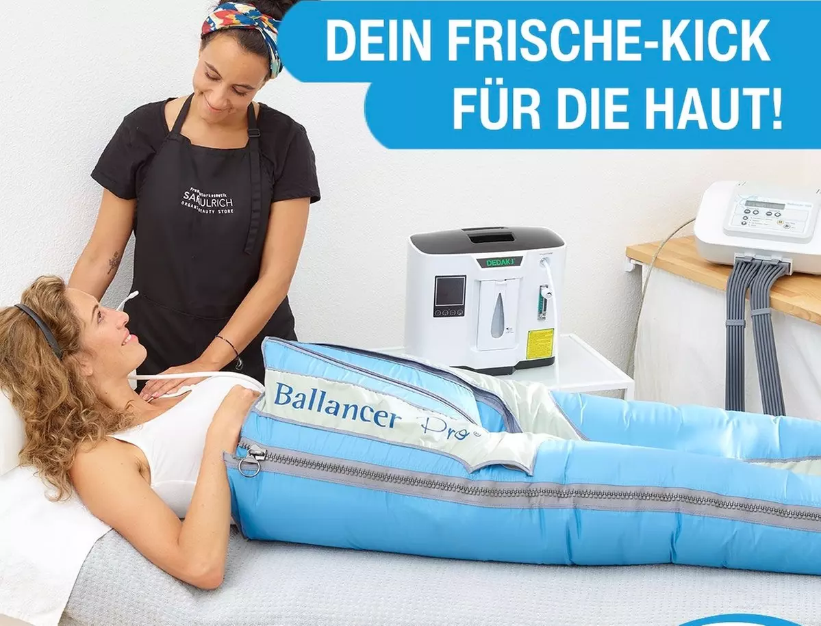 Maschinelle Lymphdrainage-Massage für 1 Person