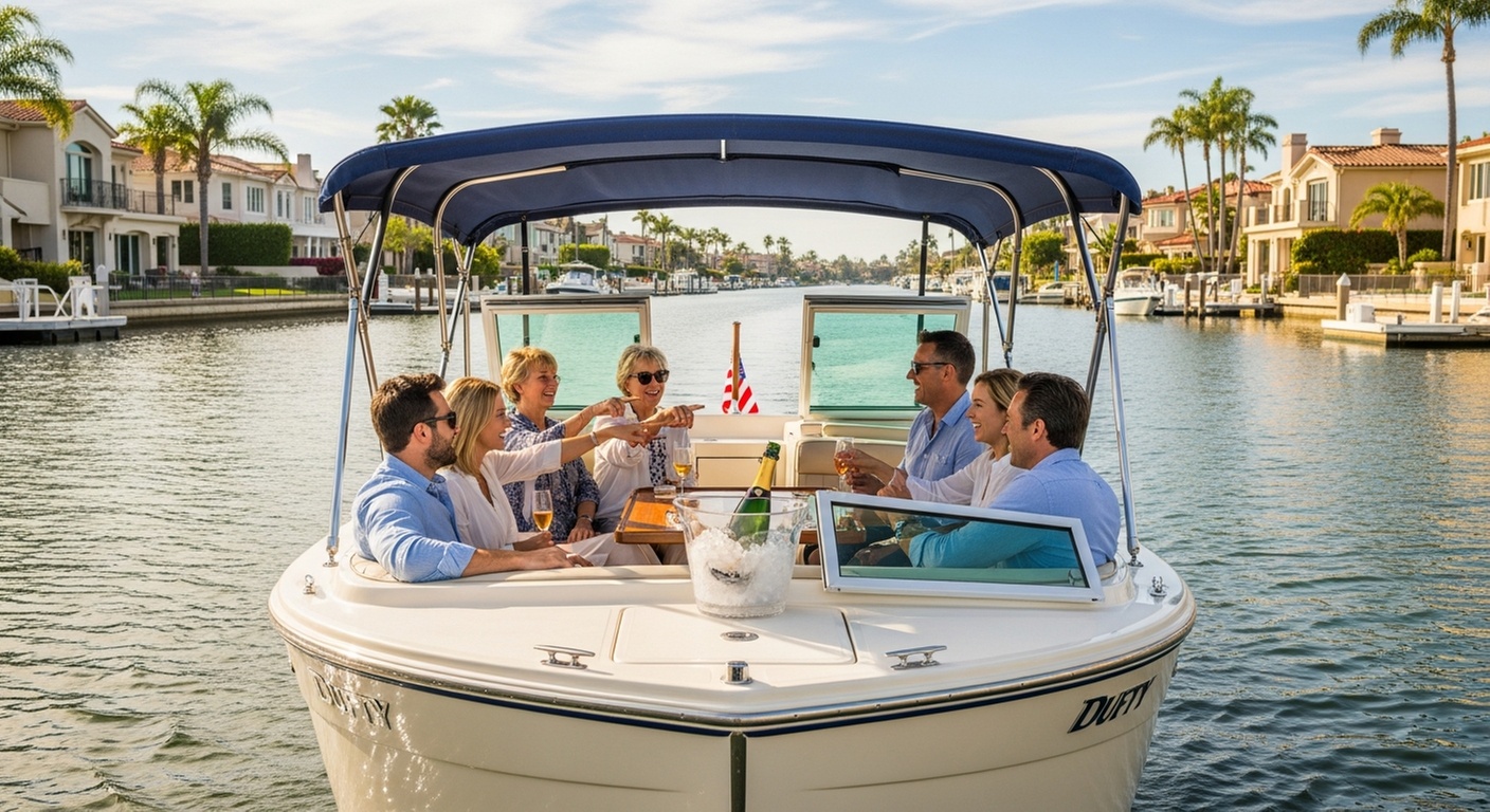 Electric Duffy Boat Cruise – Marina Del Rey