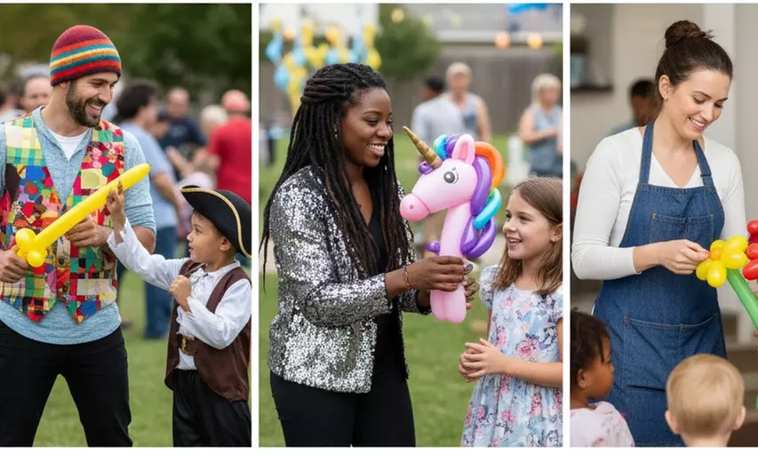 UPA Entertainment Makes Kids' Parties Unforgettable With Colorful Balloon Twisting Fun - Primary Image
