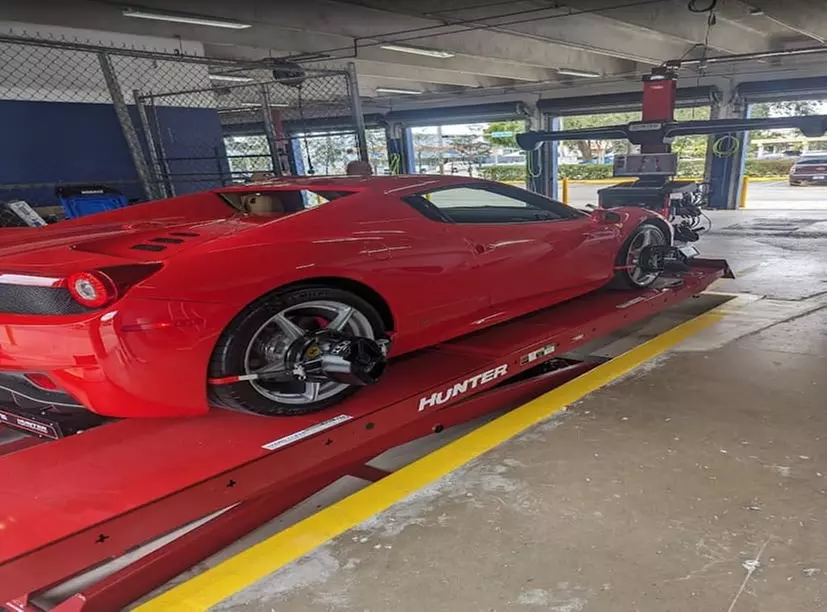 4-Wheel Alignment w/ Optional Tire Balancing+Suspension Inspection @Hitech Autoparts and Services(Up to 55% Off)