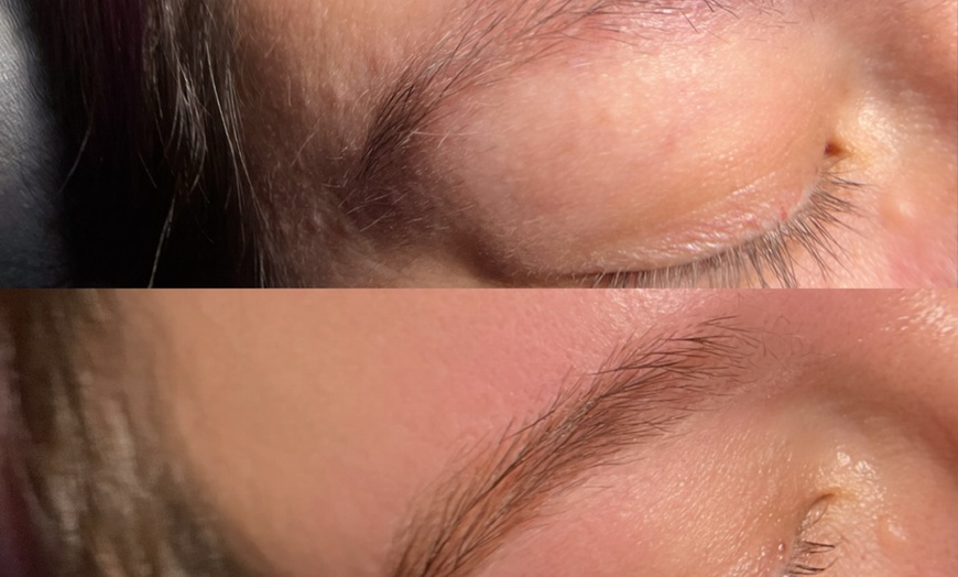 Image 2: Brow Lamination, Tint, Waxing, or Full Makeover with Aftercare Kit 