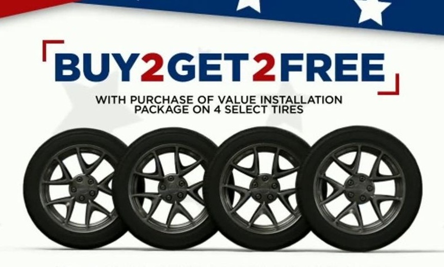 Image 2: Vehicle Tire Replacement Packages