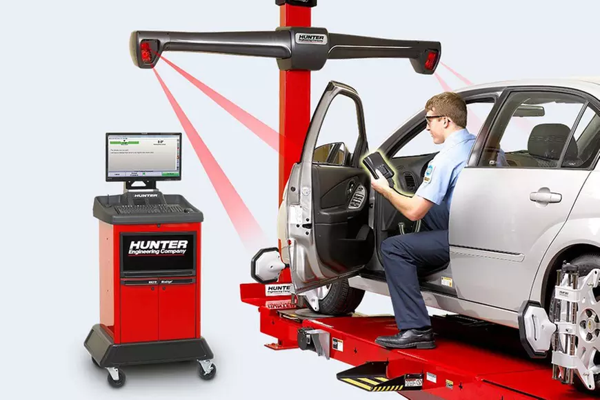 2 or 4-Wheel Alignment, Brake, Battery, Fluid & Suspension Inspections