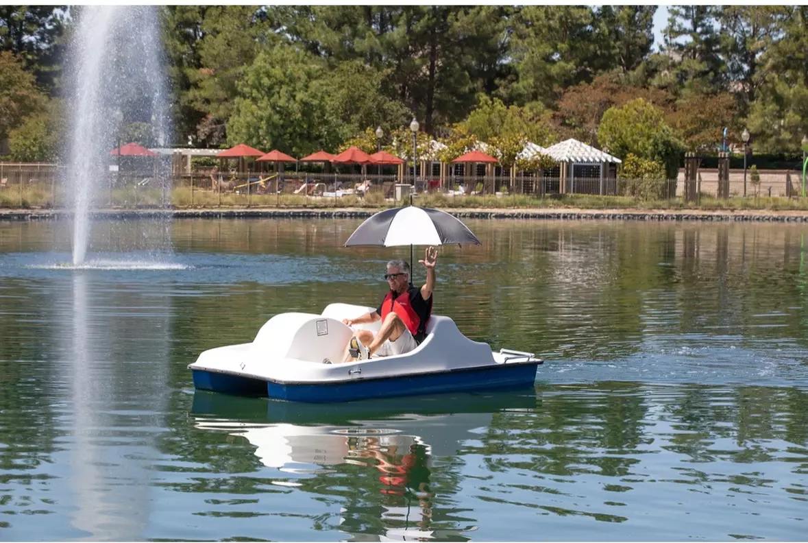 Experience Relaxing Views with Pedal Boat & Mini Pontoon Tours